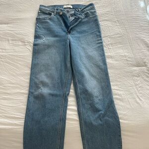 Abercrombie & Fitch Light Blue Straight Leg Jeans